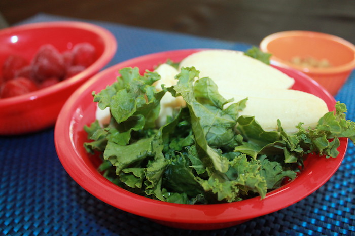 breakfast smoothie with kale