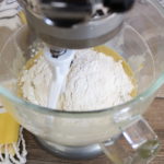 banana muffin tops add flour