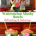 Watermelon Slushy Bowls