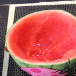 inside watermelon bowls