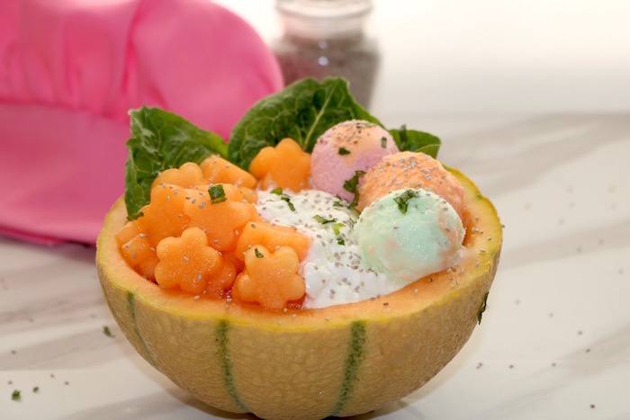 cantaloupe treat bowl