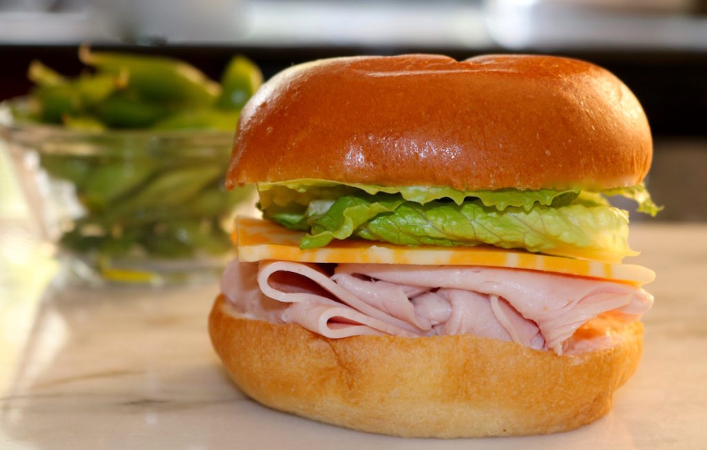classic turkey sandwich