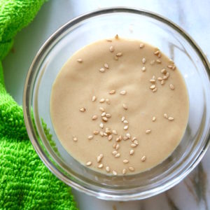 easy tahini sauce