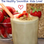 breakfast smoothie pin with heart