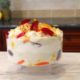 Hawaiian Trifle with Edible Flowers