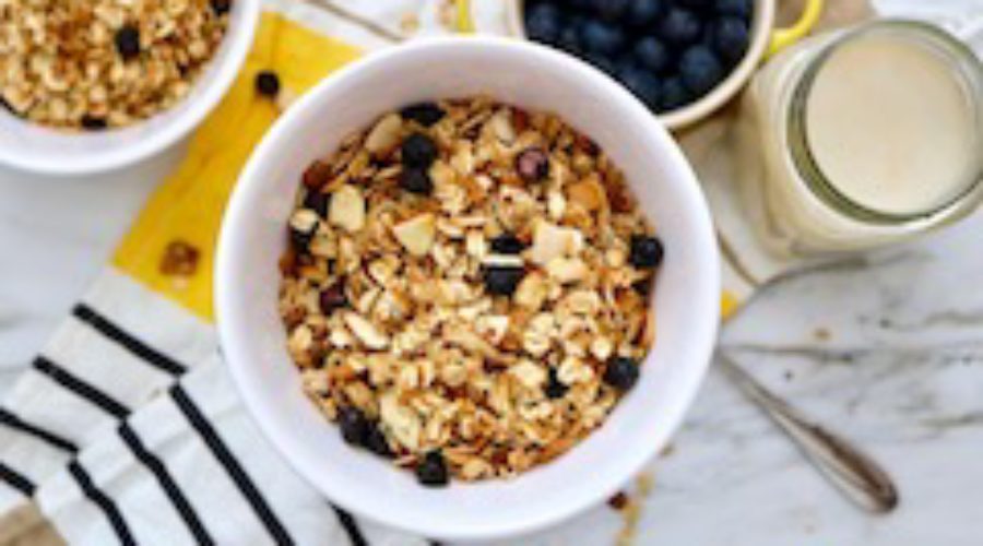 tn homemade granola recipe with blueberries