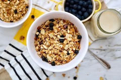 tn homemade granola recipe with blueberries