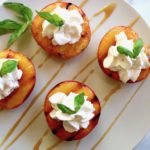 grilled peaches and cream
