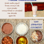 chocolate coconut milk smoothie