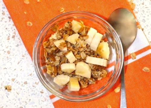 healthy granola recipe