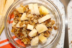 tn healthy granola recipe with bananas