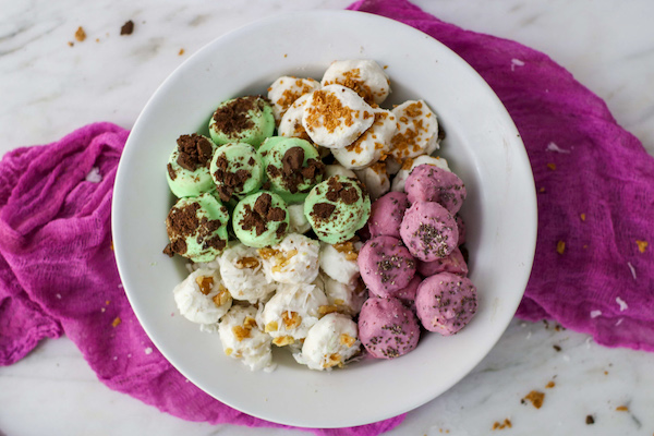 Easy Frozen Yogurt Bites (Healthy Snack Idea for Kids)