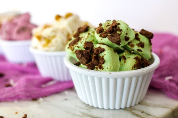 key lime frozen banana bites