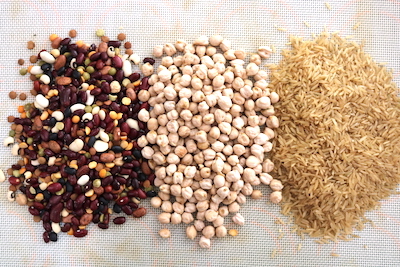 beans and rice as pie weights
