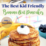 banana oat pancakes pin