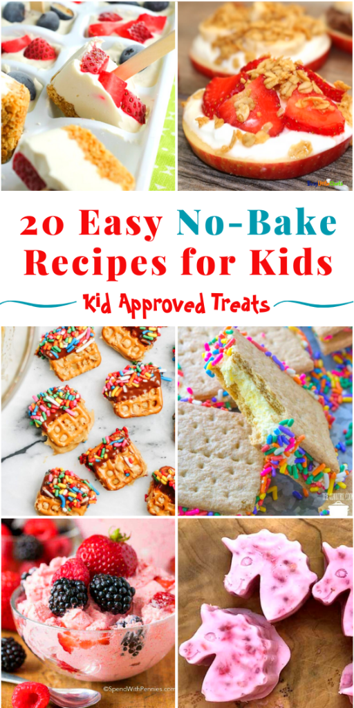20 no bake recipes for kids