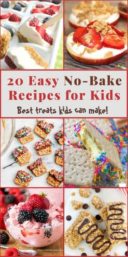 20 No-Bake Recipes For Kids | Kid Approved Favorites | Busy Little Chefs