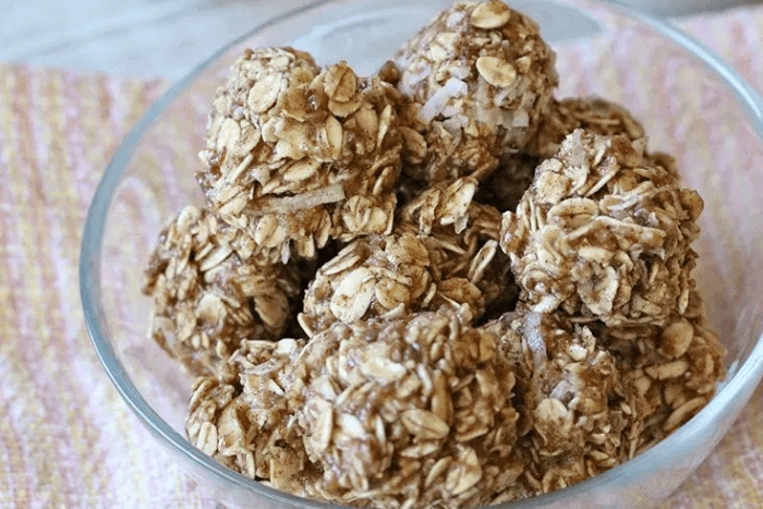 banana cinnamon oat bites recipe