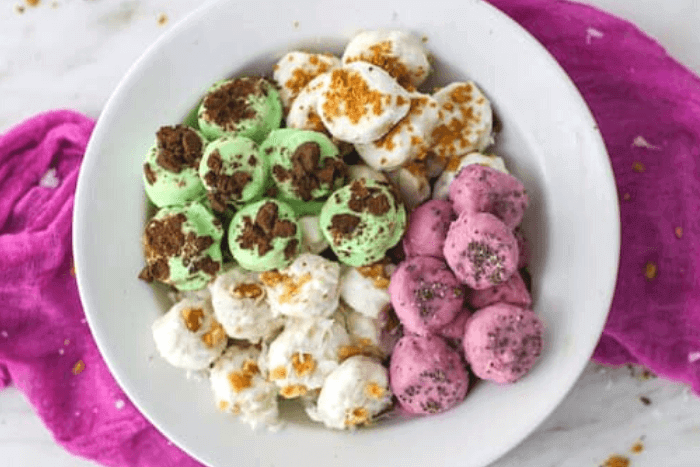 frozen banana bites multi flavored