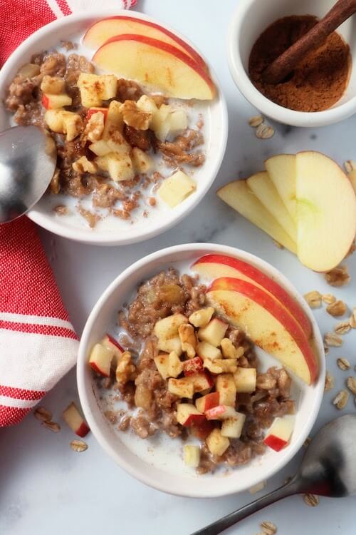 apple pie oatmeal