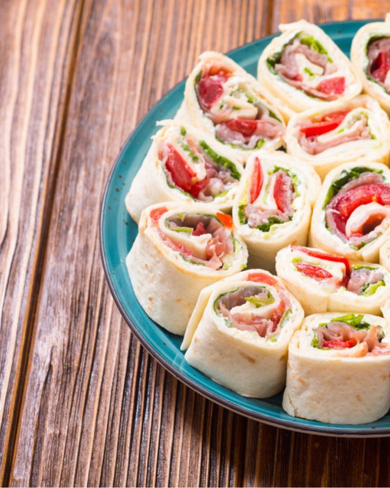 easy deli roll-ups to make in class