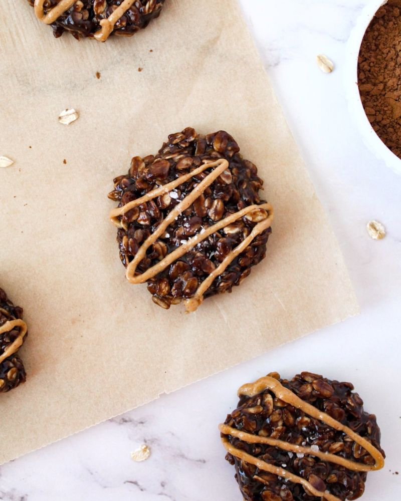 No-Bake Chocolate Oat Cookies for kids to make