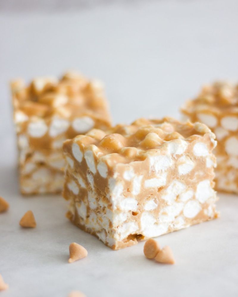 sweet butterscotch squares for kids to make without an oven