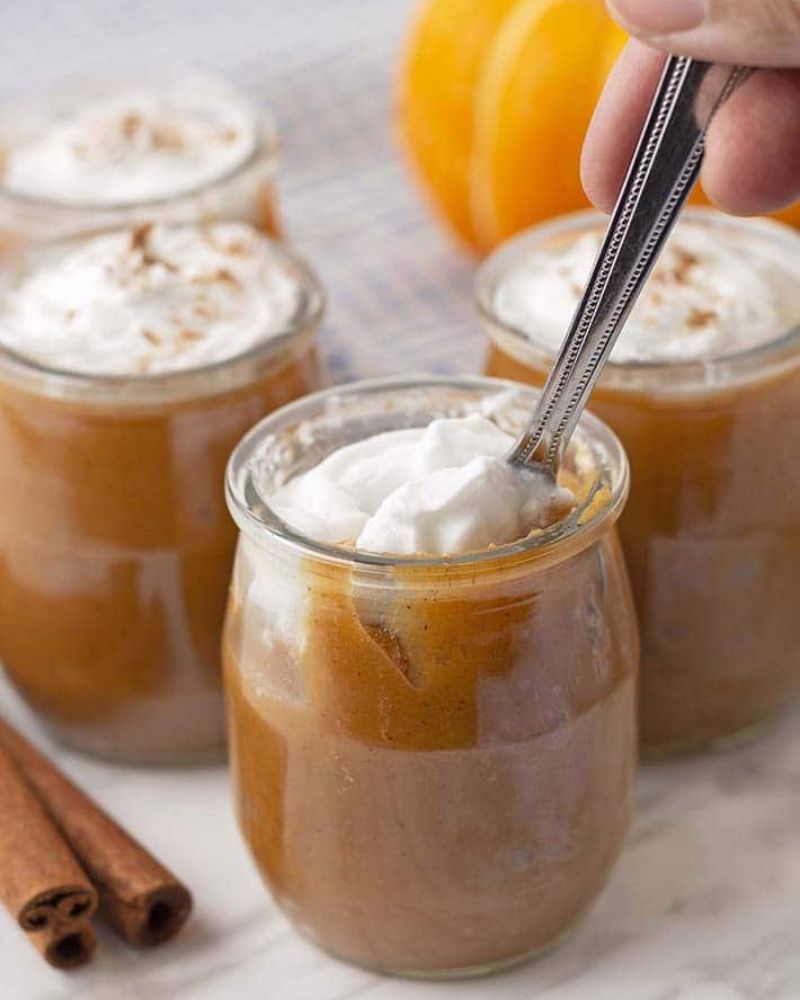 No-bake Sweet Potato Pudding