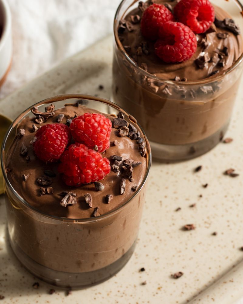 easy protein chocolate mouse