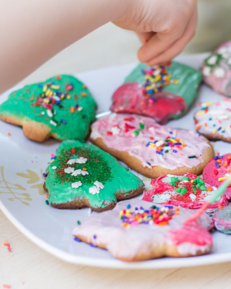 cookie decorating - a fun cooking activity for the classroom (no-bake)