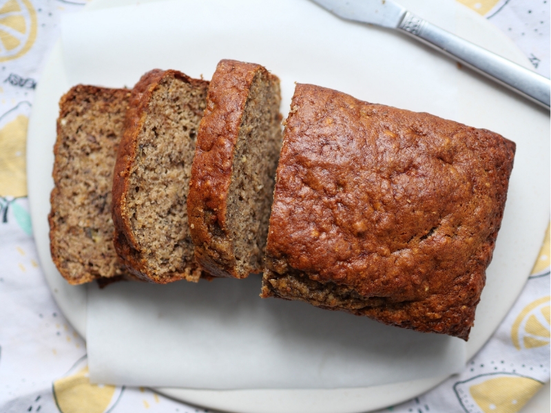 delicious moist banana bread