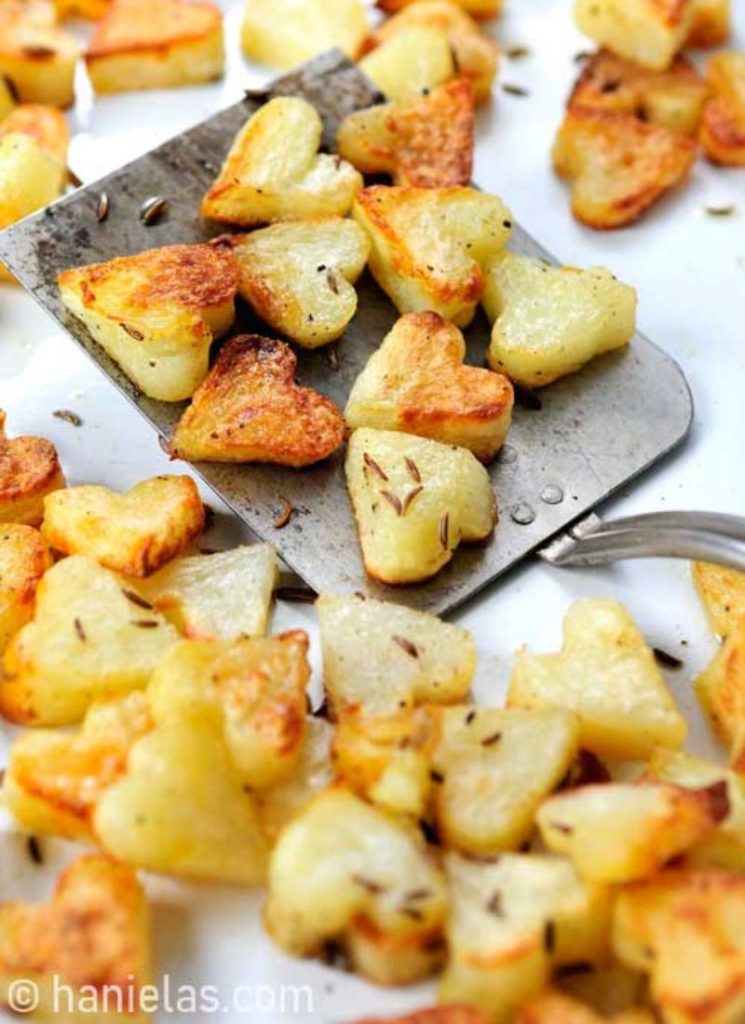 cute potato snacks for Valentine's