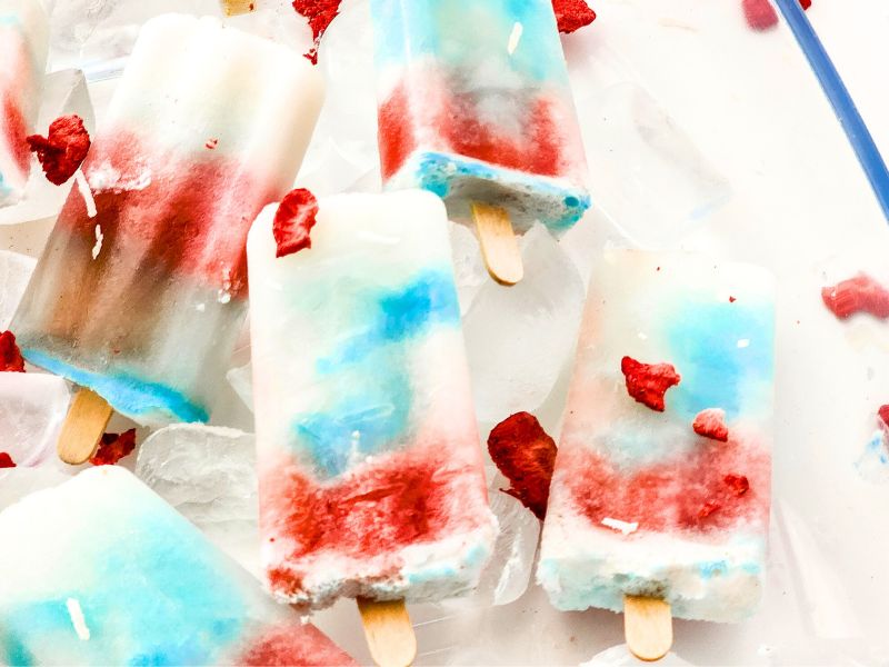 Popsicle Recipes for 4th of July