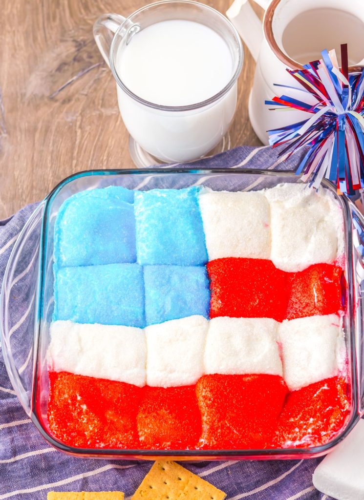 4th of July S'mores Dip + feature image